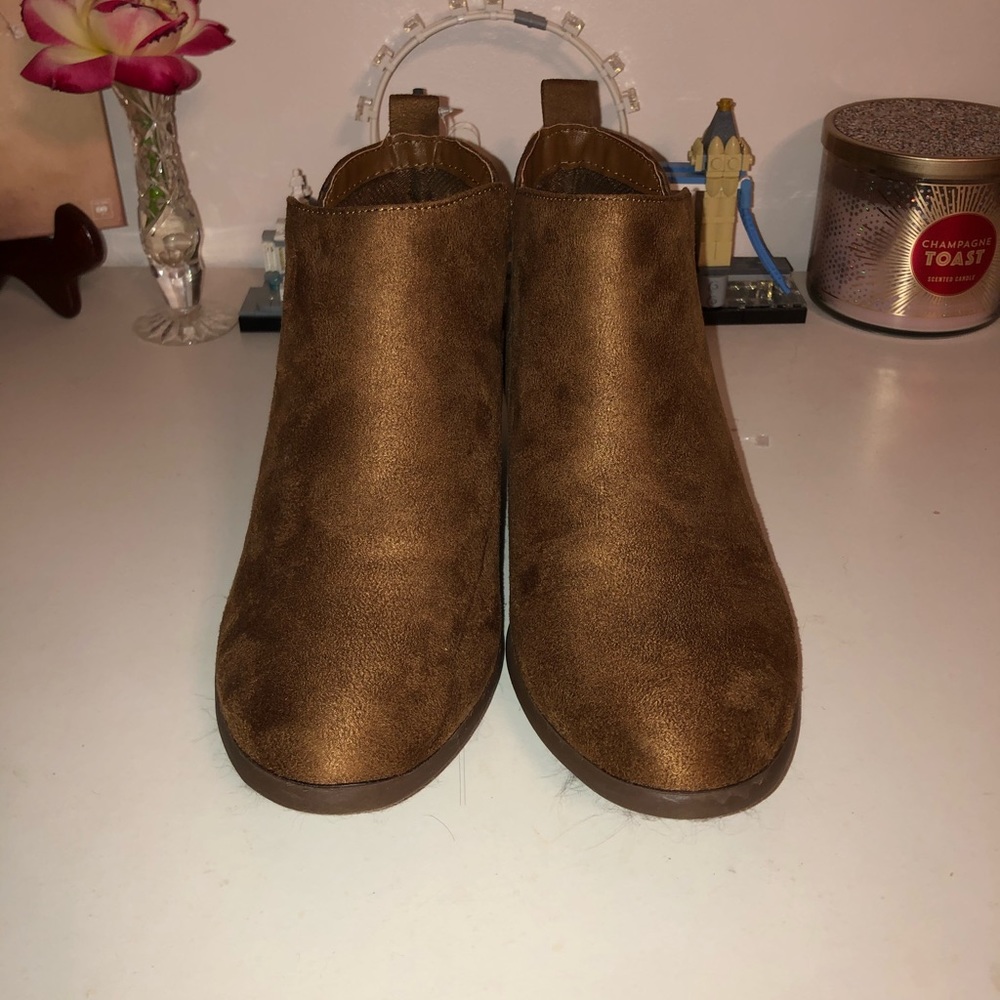 Women's Tan Booties